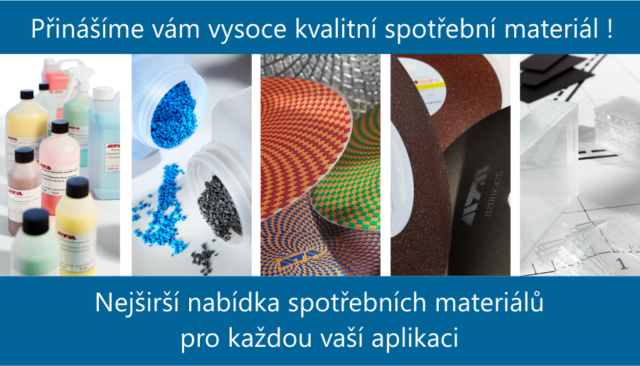 Nejširší nabídka spotřebního materiálu Metalco Testing